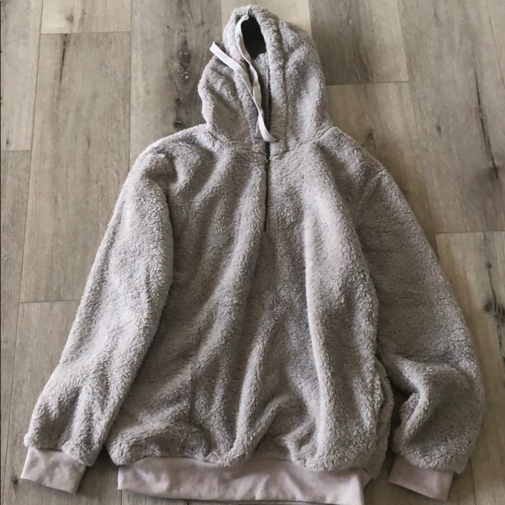 Fluffy Sherpa Sweatshirt